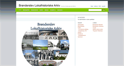 Desktop Screenshot of bronderslevarkiv.dk